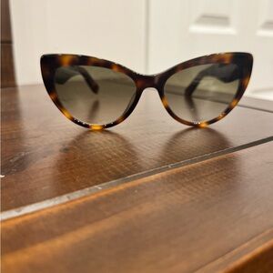 Salvatore Ferragamo Brown Glasses with Vintage-Inspired Design